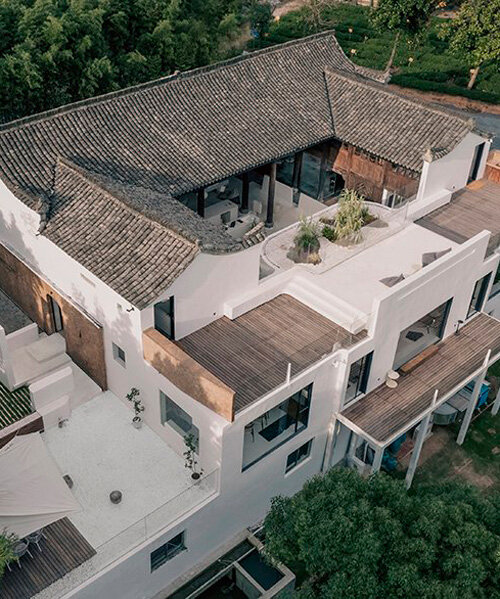 ancient chinese 'hui-style' architecture meets modernity in historical building in hangzhou