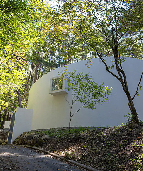 kazuyo sejima's nature-filled house sets the stage for artist-in-residence program in japan