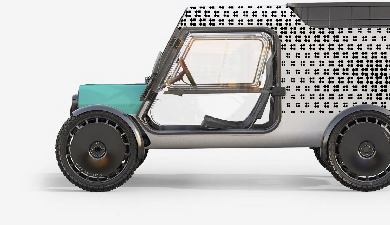 tiny, lightweight, and practical, kilows electric off-roader looks like a  real toy for grown-ups