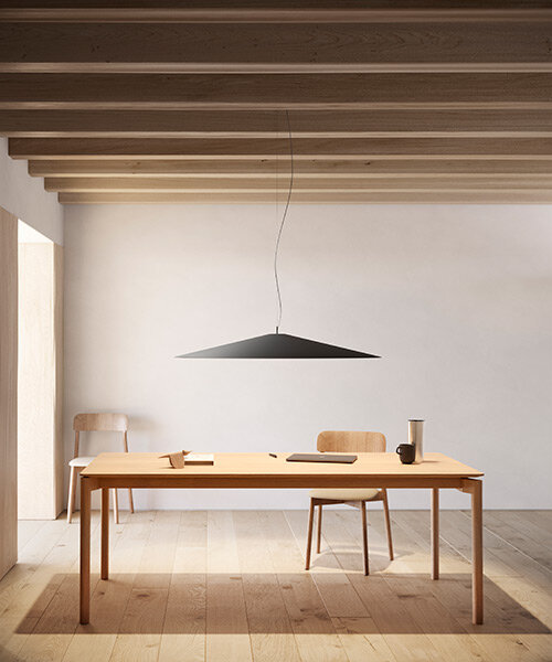 luceplan’s koinè by mandalaki: elegance & purity of forms for a new lighting scenario