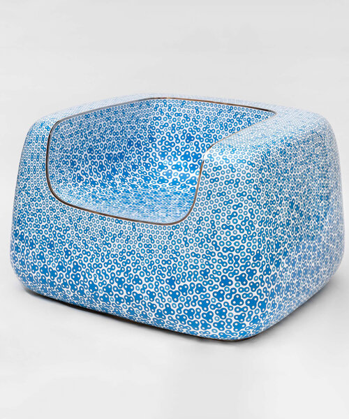 interview with marc newson on his blue and white limited designs at gagosian athens