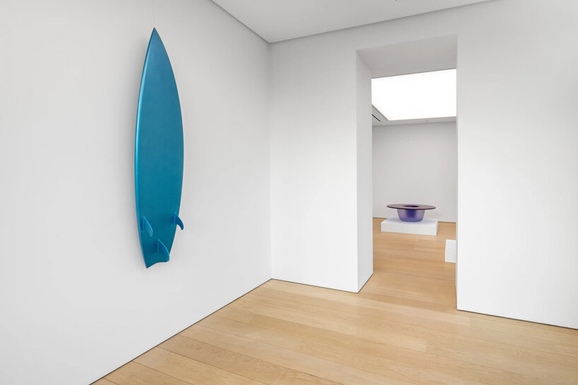 Blue Unites Marc Newson's Exhibit at the Gagosian