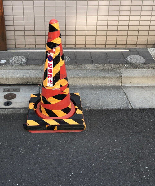 max cameron's photo book explores his fixation with the ‘traffic cones of japan’