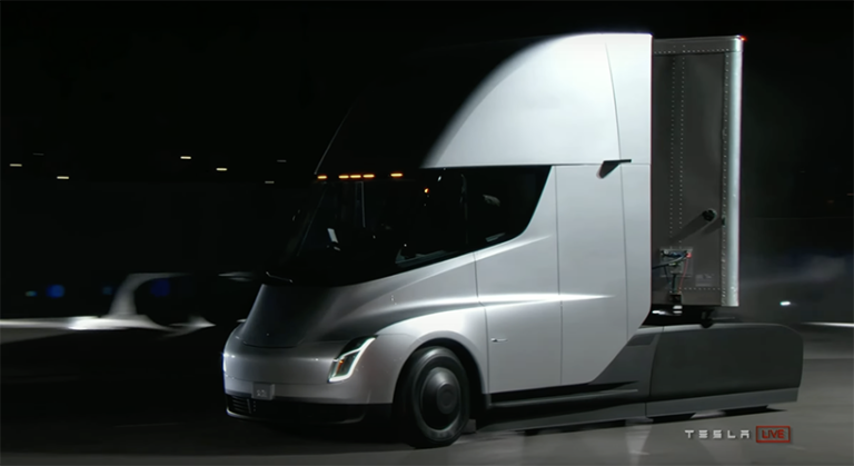 pepsi receives first delivery of all-electric tesla 'semi' trucks