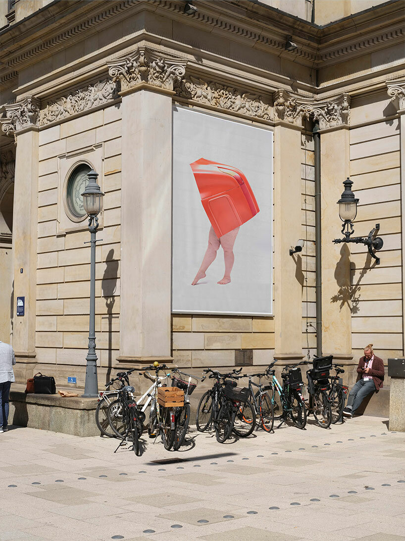 jeremy hutchison comically reinterprets the marketing of luxurious brands & ancient myths