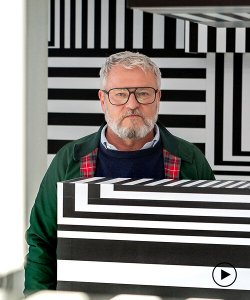 interview with tobias rehberger on 'into the maze', his dazzling installation of patterns for LG