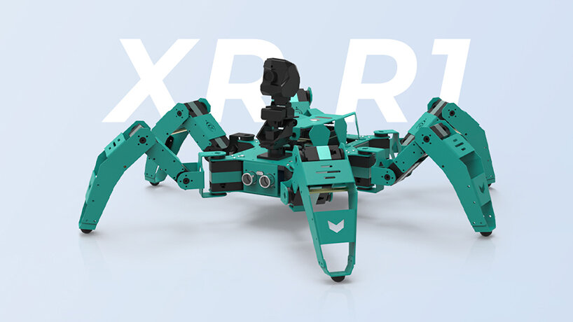 Powered by AI, the XR R1 hexapod performs an impressive range of tasks