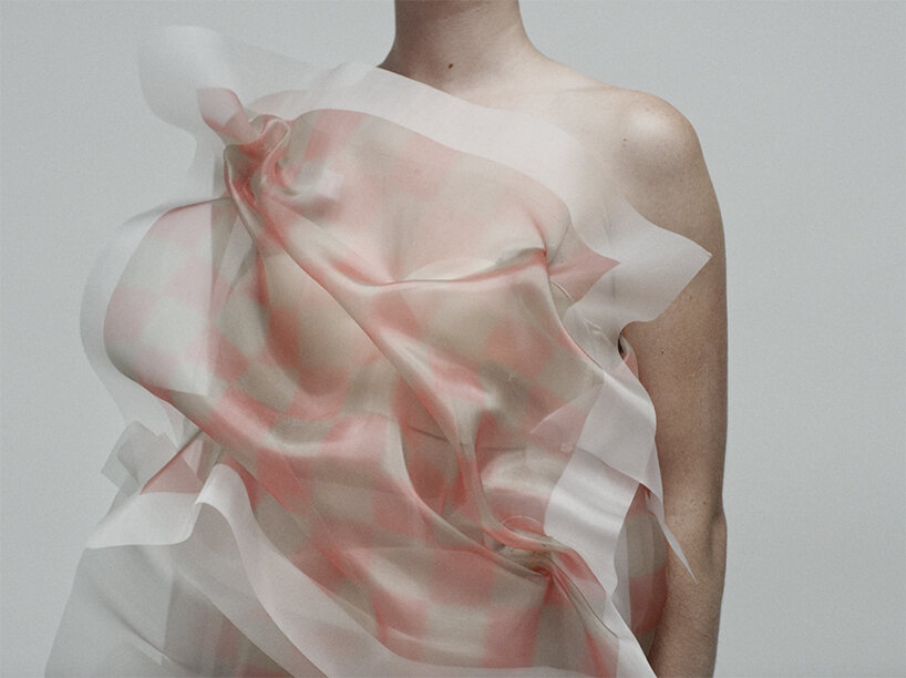 ying gao's new pulsating robotic clothes simulate the effects of virtual clothes