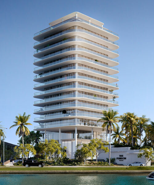 OMA's first residential tower in miami 'the perigon' reveals its sunlit interiors