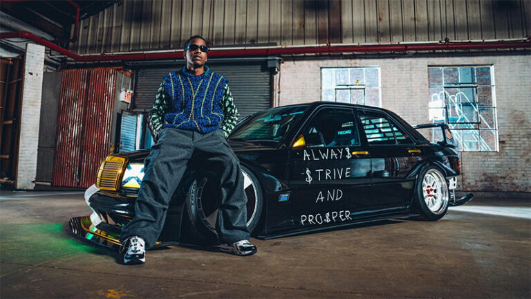 A$ap Rocky Unveils 'need For Speed' Mercedes-benz 190e