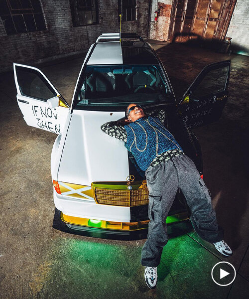 A$AP rocky unveils mercedes-benz 190E designed for popular game 'need for speed'