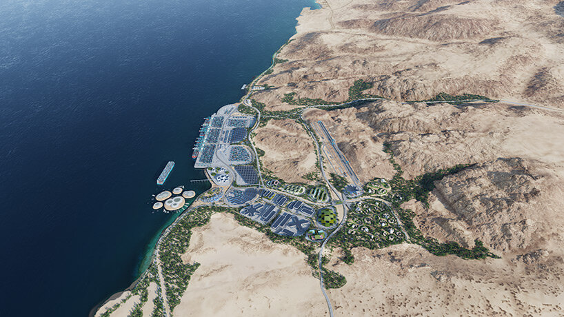 bjarke ingels supports port decarbonization with green revamp of aqaba container terminal in jordan