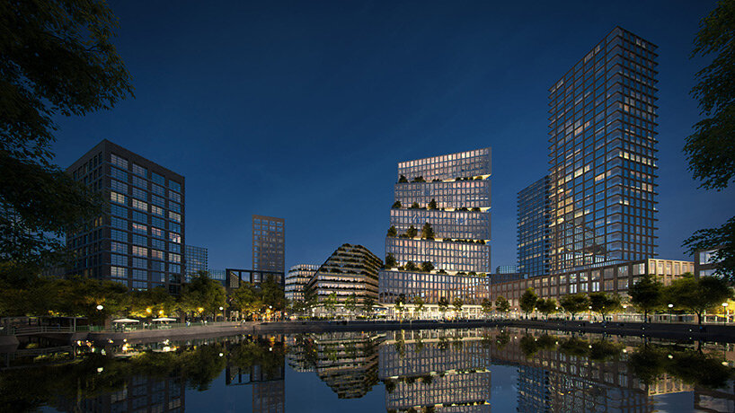 HWKN joins BIG in commercial development design for canada water dockside in london