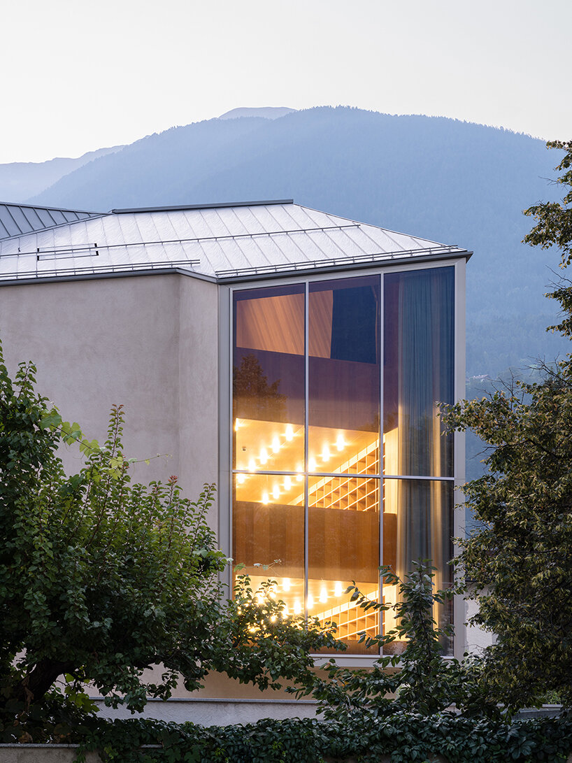 carlana mezzalira pentimalli's new brixen public library in italy pairs history with modernity