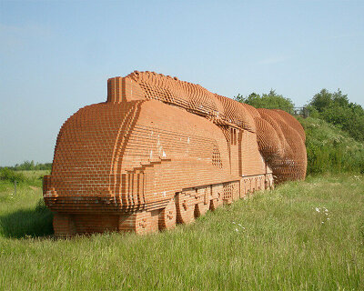 from brick trains to shipping containers: david mach's 'heavy metal' comes to pangolin london