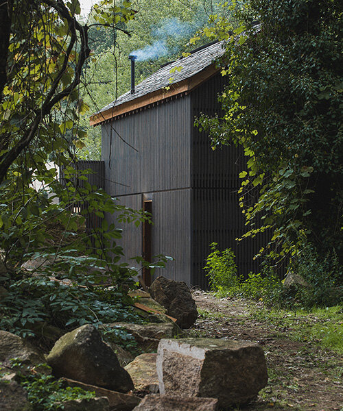 'house in arouca' is a minimalist & rustic reinterpretation of the traditional granary 