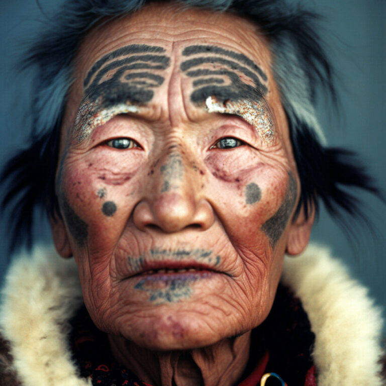 these shamans don't exist, but one architect still captures their portraits