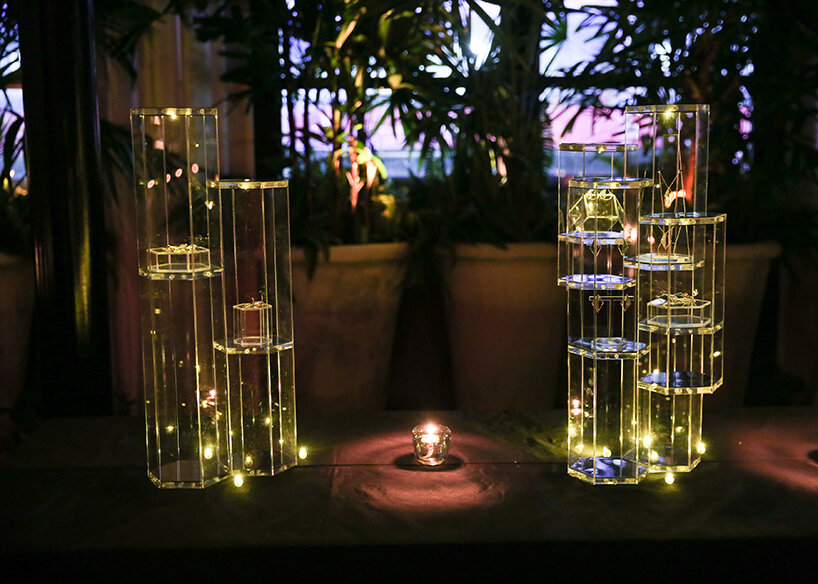 jewelry collection by lavinia fuksas displayed in glittering exhibition 'jewels in the city'
