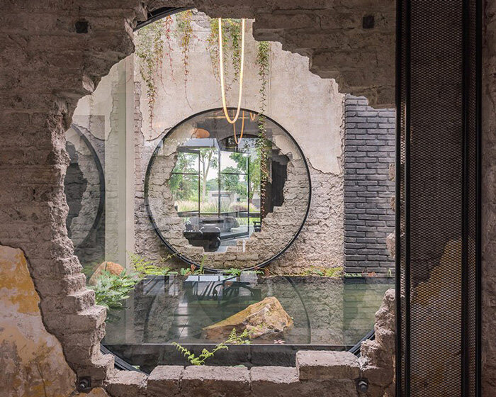 LC arquitectura revives ruins in mexico as luminous office infused with nature