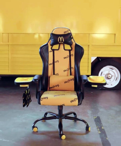 mcdonald's makes oil-free 'mccrispy gaming chair' for the first time