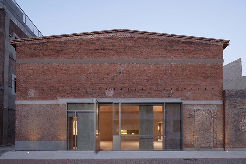 neri&hu whisks inspiration from chinese baked goods for brick and concrete pastry shop in beijing