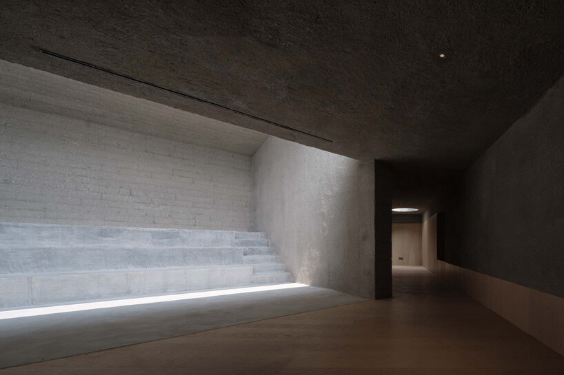 neri&hu whisks inspiration from chinese baked goods for brick and concrete pastry shop in beijing