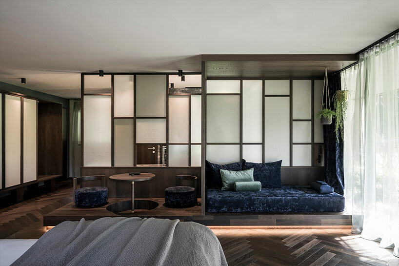 noa* fuses asian touches with contemporary accents within silena hotel in rural italy