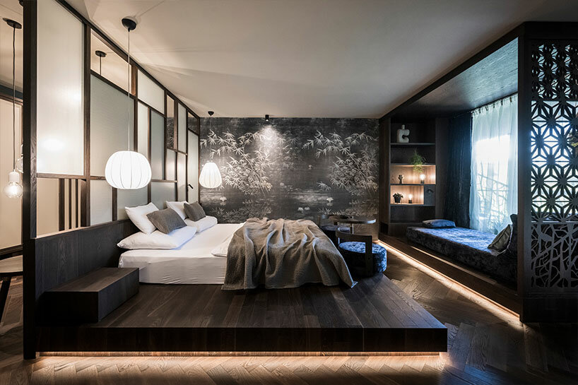 noa* fuses asian touches with contemporary accents within silena hotel in rural italy