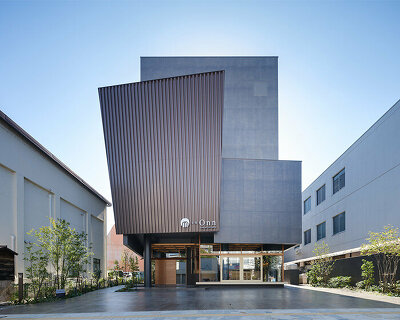clad in japanese wood, naruse inokuma's hotel recreates the experience of climbing a mountain