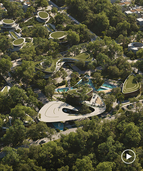 pininfarina architecture designs 'aldea uh may' wellness community for tulum, mexico