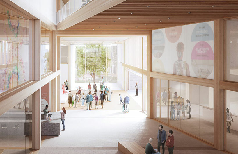 designs for the Portland Museum of Art's expansion