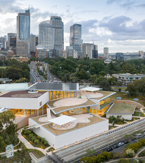 SANAA-designed 'sydney modern' art gallery expansion opens to the public