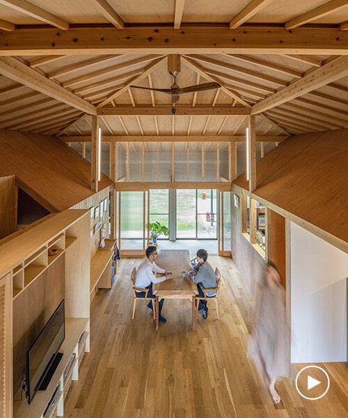 satoru ito architects builds a japanese timber farmhouse in kashima
