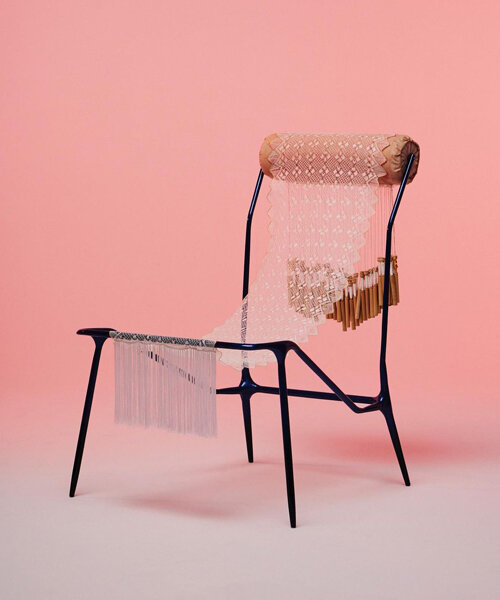 lluís alexandre casanovas blanco's 'UMT' chair explores politics of traditional weaving crafts