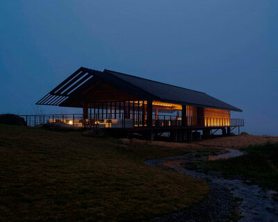 discarded timber regenerates set of farmhouses hidden on mount emei