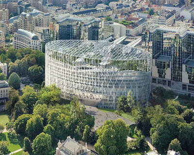 design collective EUROPARC wins competition to renew european parliament in belgium