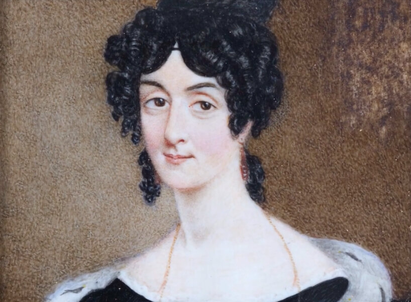 Sarah Biffin, H.R.H. Princess Mary, Duchess of Gloucester, 1834