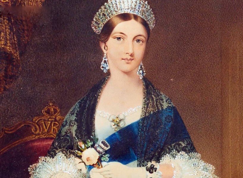 Sarah Biffin, HRH Queen Victoria, 1843