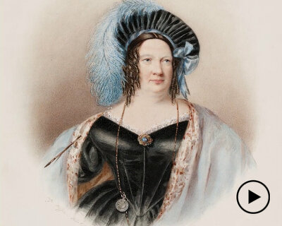 ‘without hands’ exhibition honors sarah biffin in london, an artist born armless & legless