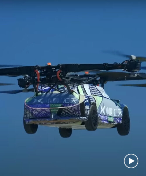 helicopter kit by XPENG turns driving car into flying vehicle