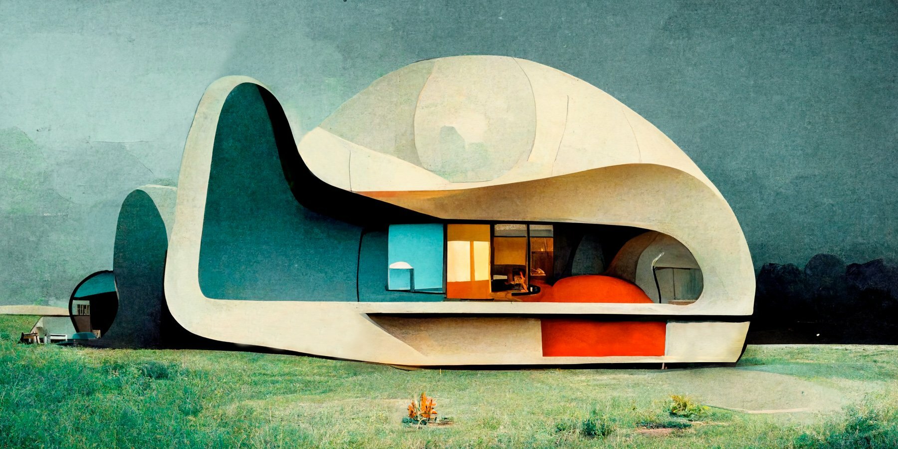 ai-generated-abstracted-dwellings-modernist-organic-forms-mathias-juul-frost-designboom-1