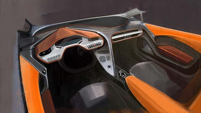 bertone unveils limited edition GB110 hypercar that runs on plastic waste