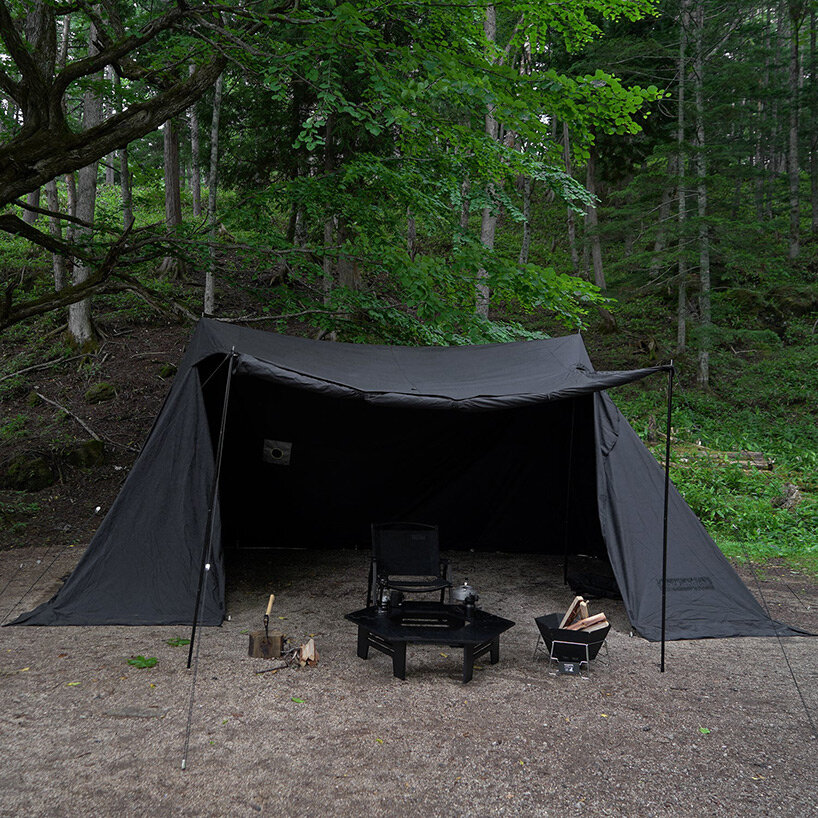 blackishgear's all-black camping equipment makes your campsite as