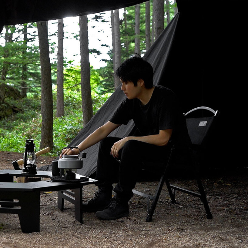 blackishgear's allblack camping equipment makes your campsite as dark