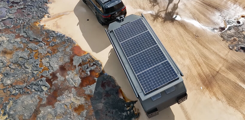 with a unique suspension system, the bruder EXP-8 effortlessly conquers any off-grid land