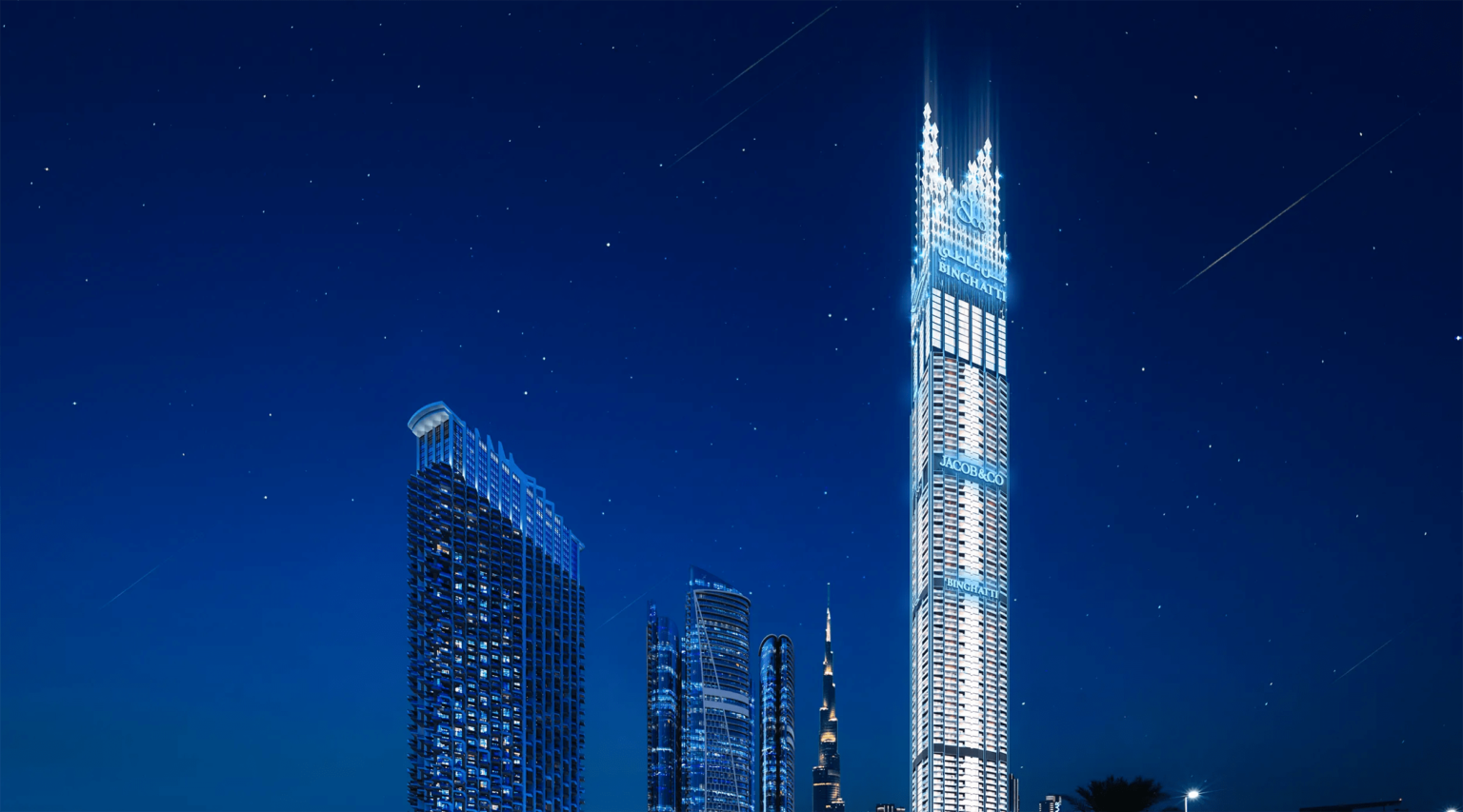 Diamond Spires Crown The World’s Tallest Residential Tower In Dubai