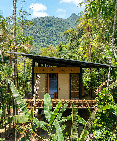 atelier marko brajovic builds this modular casa agüé of brazilian eucalyptus