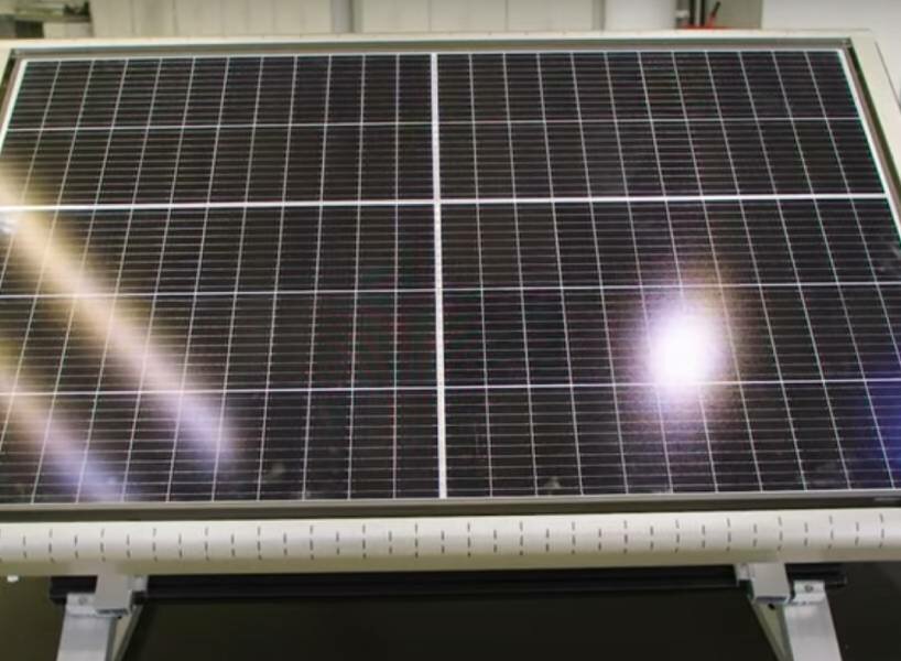 solar panels of ‘solhyd project’ generate renewable energy from ...