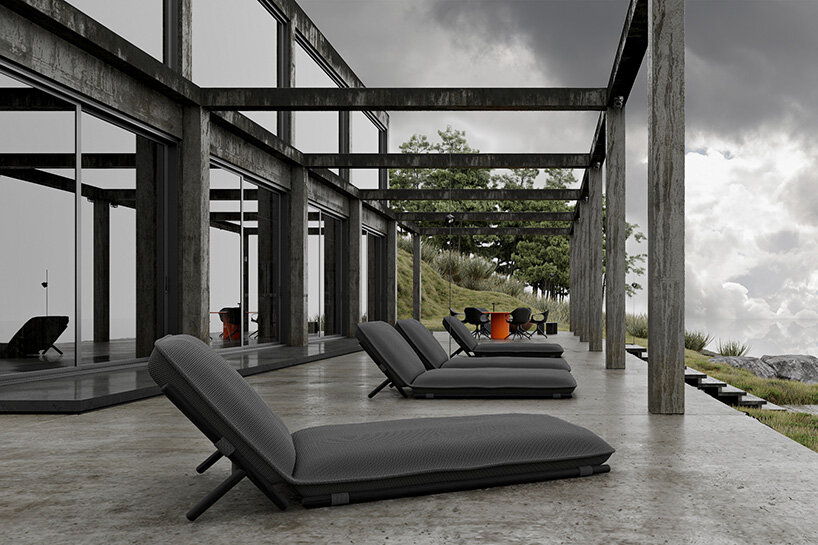 sirotov architects envisions an open-beam dwelling of raw concrete in ukraine