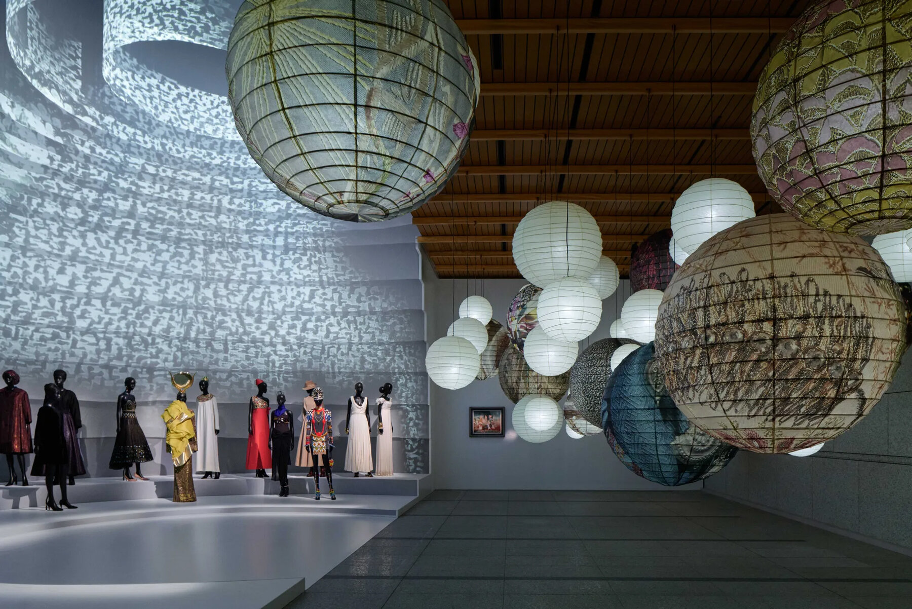 OMA's exhibition design for Dior explores the versatility of craft and  material expression at MOT